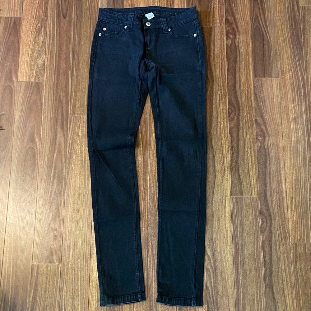 Blue Asphalt Women's Black Skinny Jeans